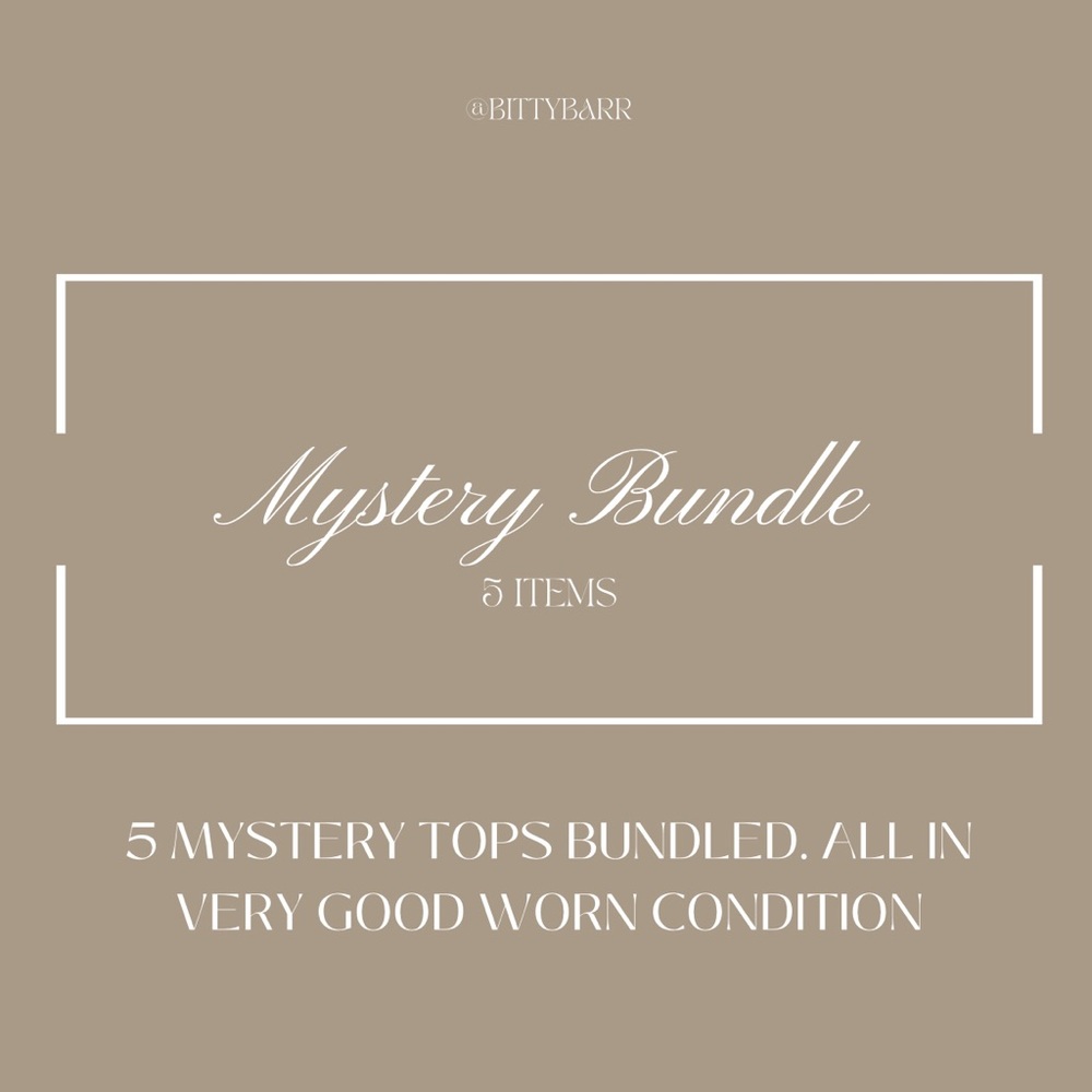 Mystery Bundle (5 tops)